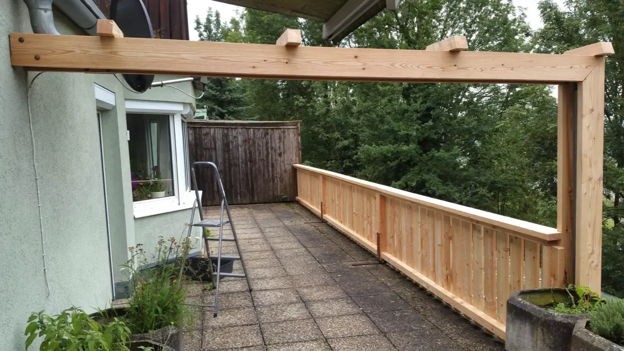 Terrasse mit Pergola – Nachher